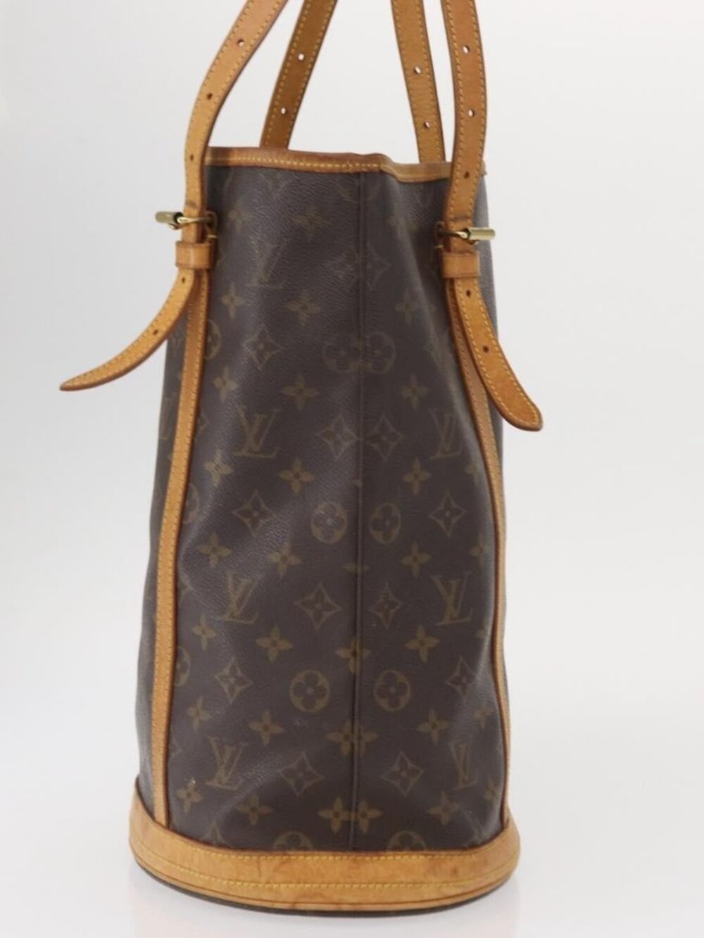LOUIS VUITTON Monogram Bucket GM Shoulder Bag M42236 LV Auth 158346 - Picture 5 of 16